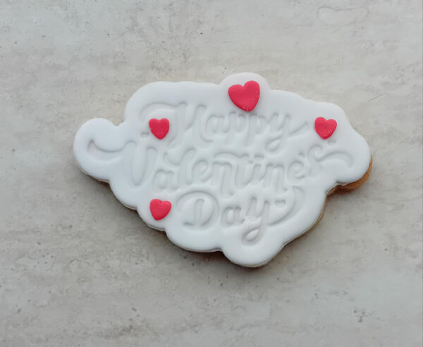 Prachtige cookie cutter die bij de Valentijn cookie cutters hoort